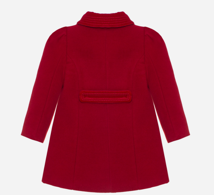 PATACHOU Red mouflon coat