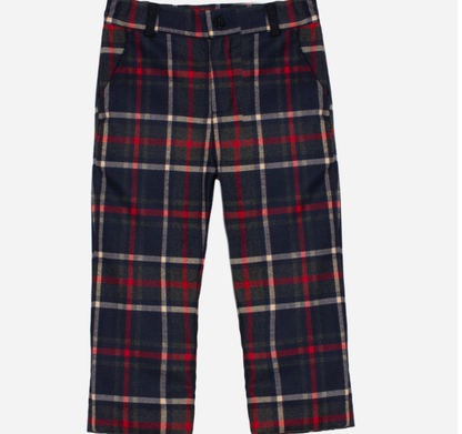PATACHOU Tartan Flannel Pants