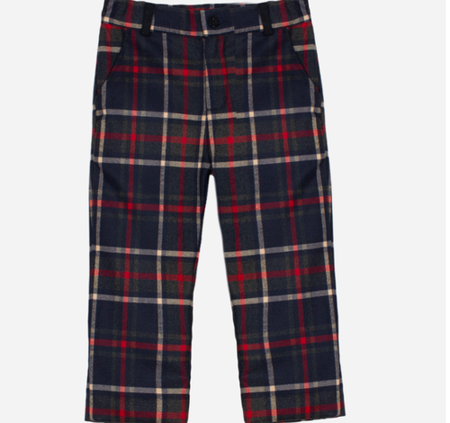 PATACHOU Tartan Flannel Pants