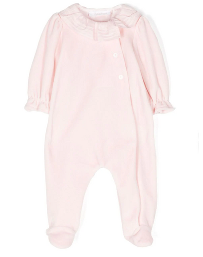 PATACHOU Velour Babygrow