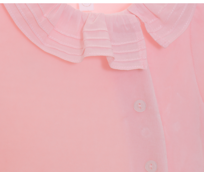PATACHOU Velour Babygrow