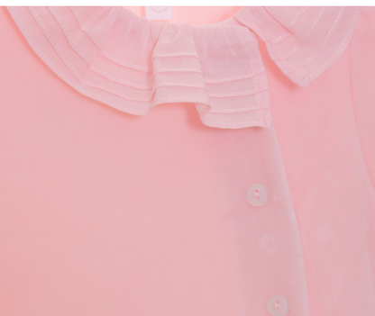 PATACHOU Velour Babygrow