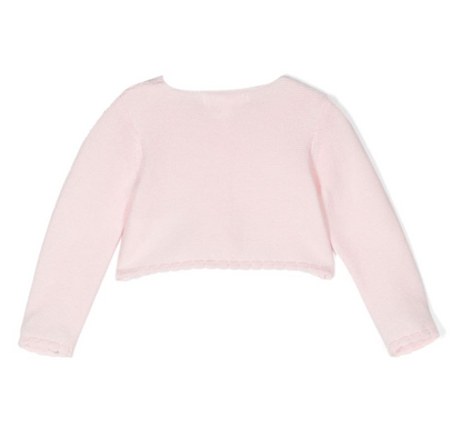 PATACHOU wavy-knit cardigan