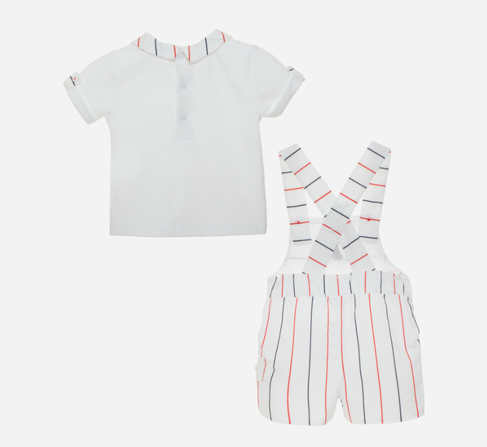 PATACHOU White striped baby boy set