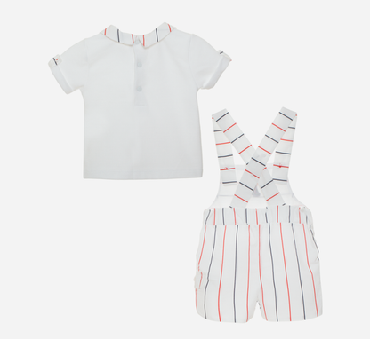 PATACHOU White striped baby boy set