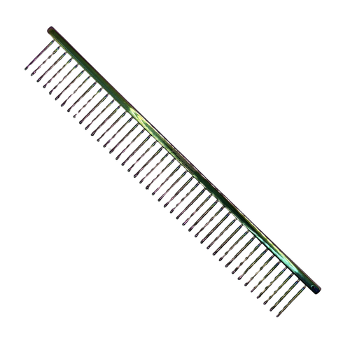 Pawfection Professional Multicolor Titanium Coarse Comb 6.5"