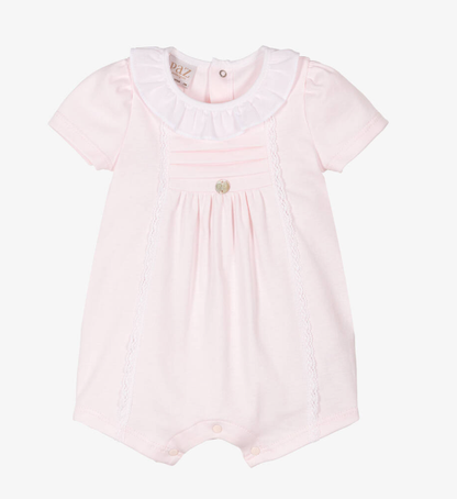 PAZ RODRIGUEZ Baby Girls Pink Cotton Shortie