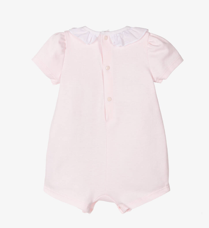PAZ RODRIGUEZ Baby Girls Pink Cotton Shortie