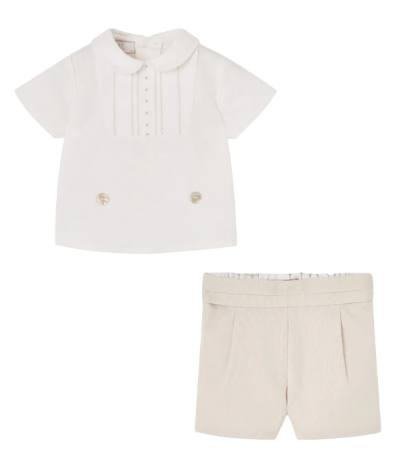 PAZ RODRIGUEZ Blouse + shorts set