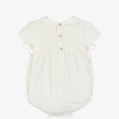 PAZ RODRIGUEZ Ivory Cotton Shortie
