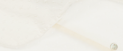 PAZ RODRIGUEZ Ivory Velour Baby Blanket (87cm)