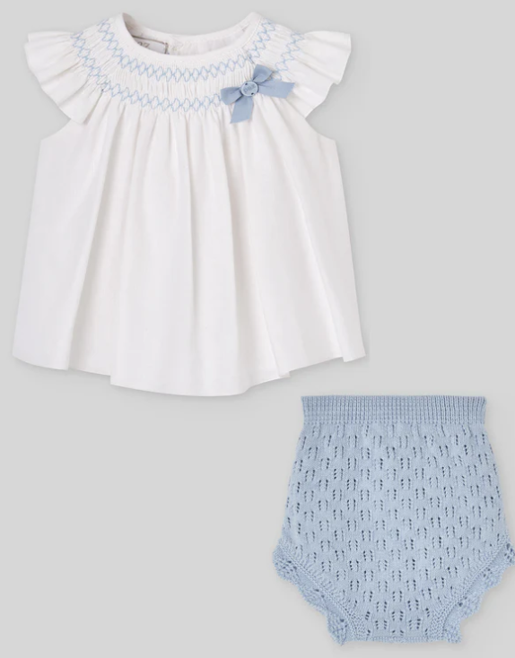 PAZ RODRIGUEZ Short dress + briefs set