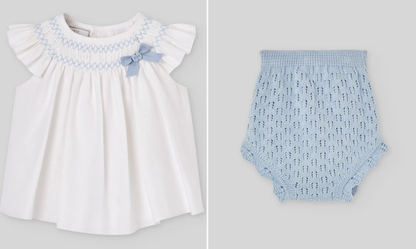 PAZ RODRIGUEZ Short dress + briefs set