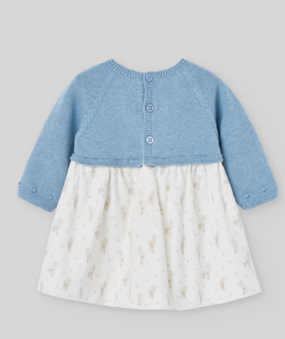PAZ RODRIGUEZ VELVET AND CASHMERE  KOALA DRESS