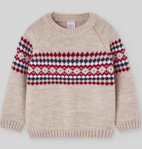 PAZ RODRIGUEZ Wool Cream Pullover