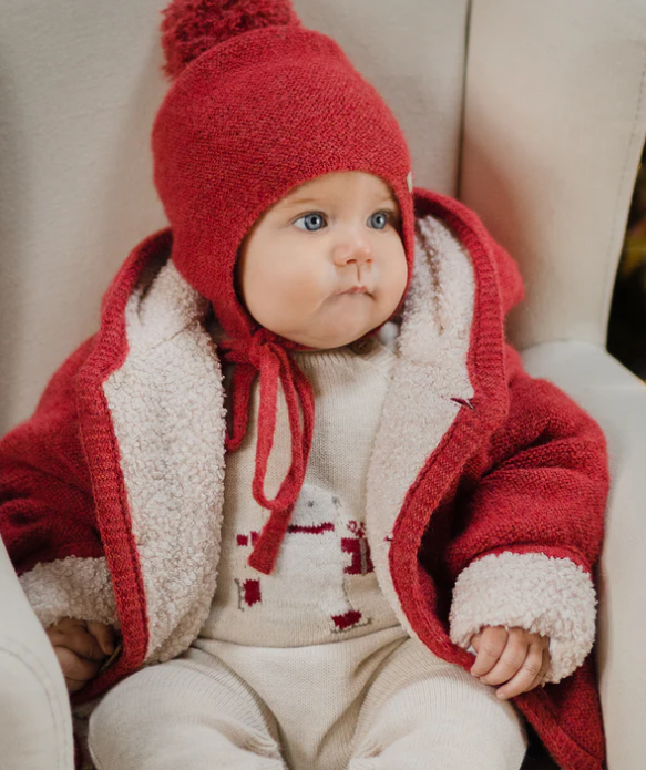 PAZ RODRIGUEZ Wool Knit Coat