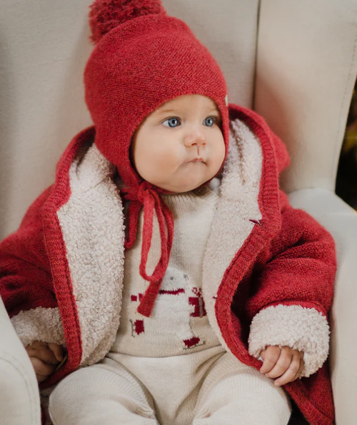 PAZ RODRIGUEZ Wool Knit Coat