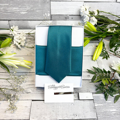 Peacock Wedding Tie