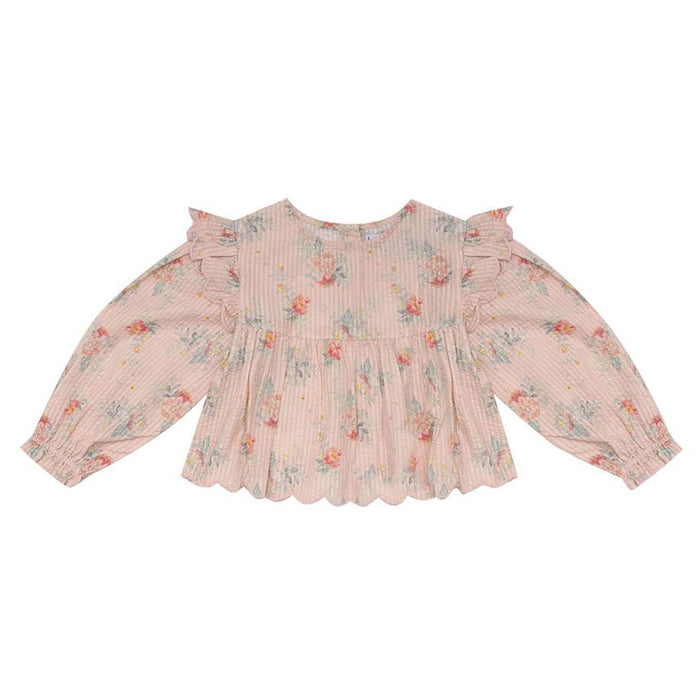 Pearson & Pearson Allie Top - Vovo Pink Country Garden
