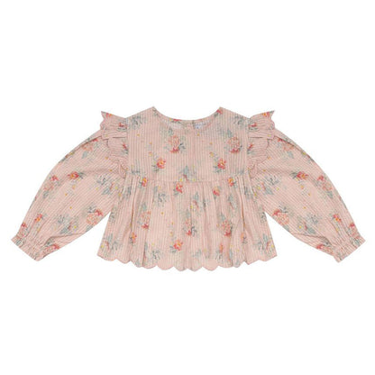 Pearson & Pearson Allie Top - Vovo Pink Country Garden