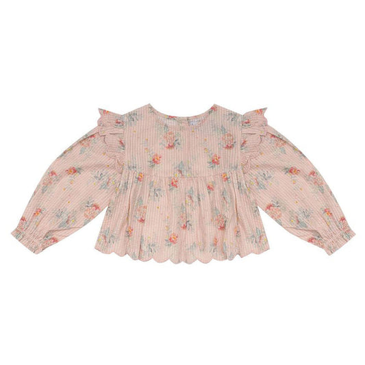Pearson & Pearson Allie Top - Vovo Pink Country Garden