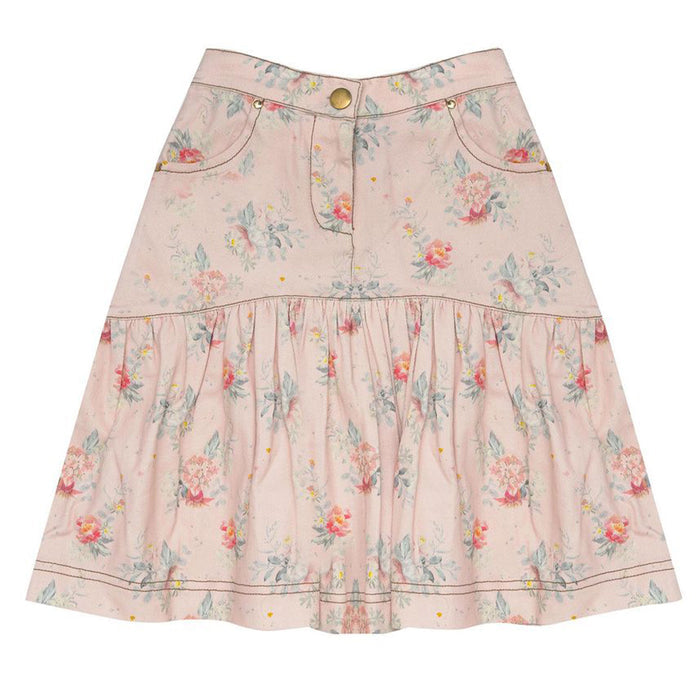 Pearson & Pearson Nina Skirt - Vovo Pink Country Garden