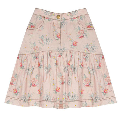 Pearson & Pearson Nina Skirt - Vovo Pink Country Garden