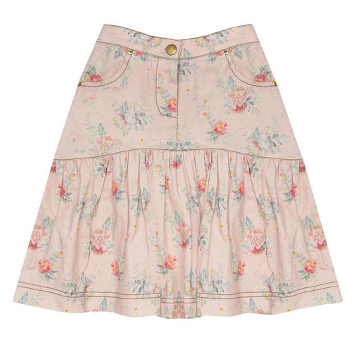 Pearson & Pearson Nina Skirt - Vovo Pink Country Garden