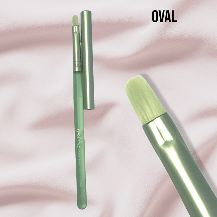 PF Jelly Brush - #6 Oval (Light Green)-Brushes, Art Brushes-Profiles-Gel Essentialz