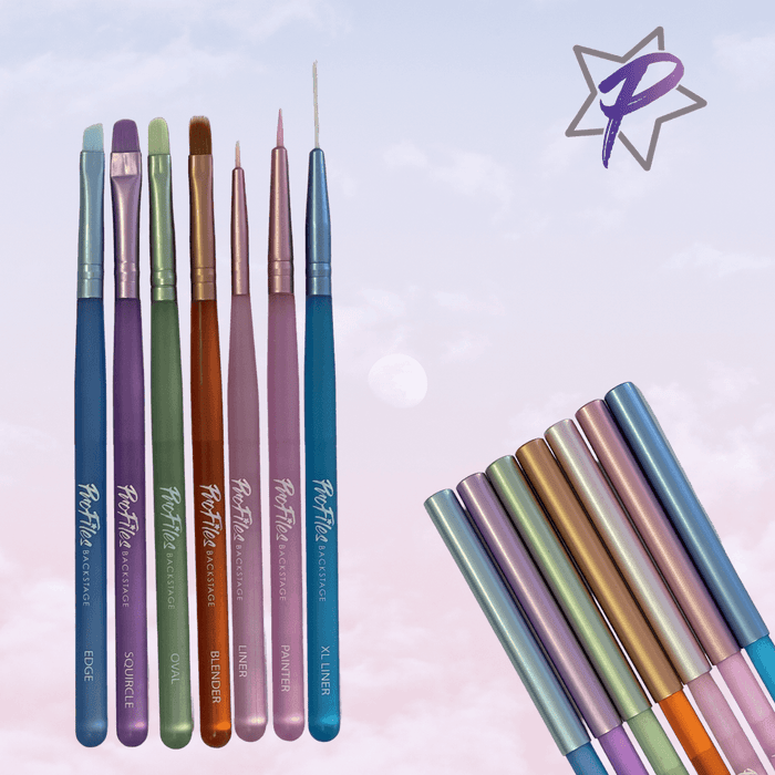 PF Jelly Brush - XL Liner (Light Blue)-Brushes, Art Brushes-Profiles-Gel Essentialz