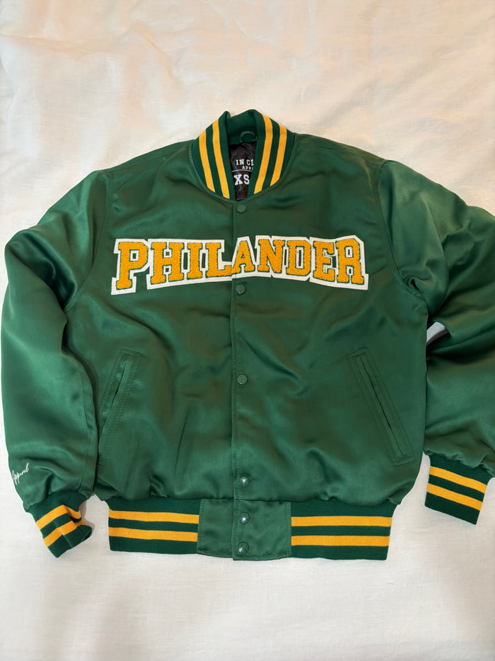 Philander Satin Unisex Varsity