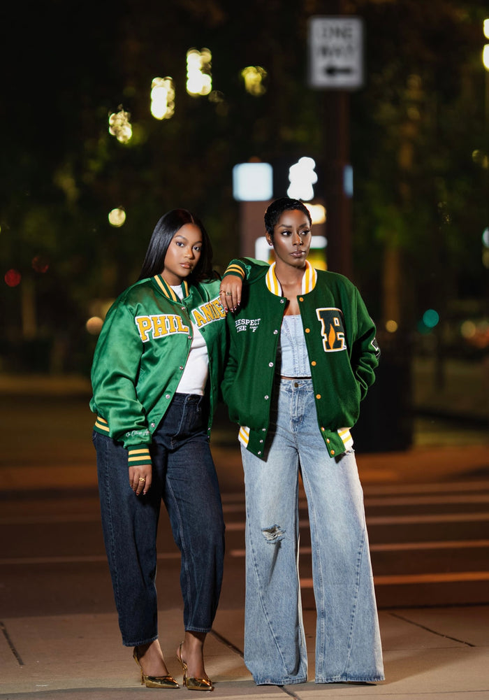 Philander Satin Unisex Varsity