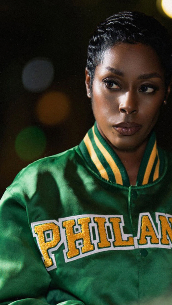 Philander Satin Unisex Varsity