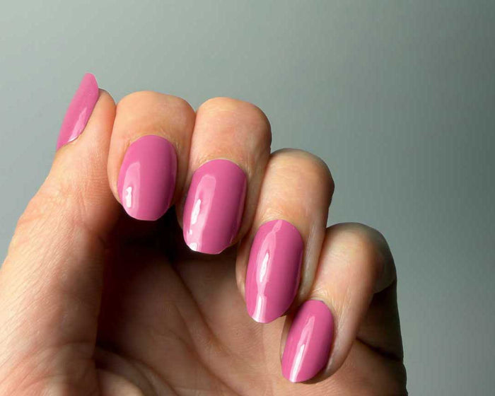 UV-Free Gel Nail Wraps – Hot Pink