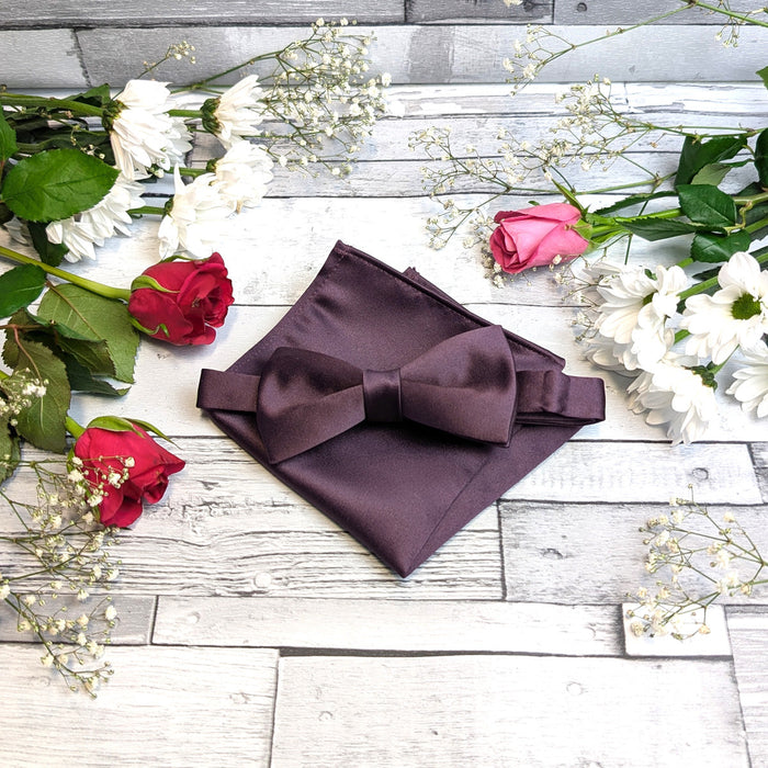 Plum Bow Tie