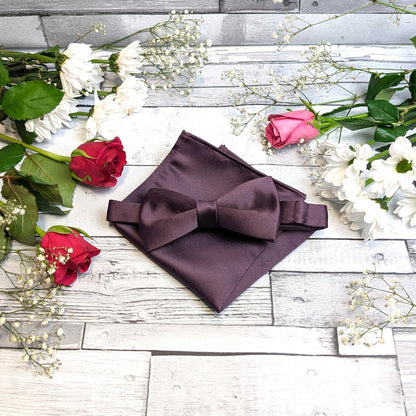 Plum Bow Tie