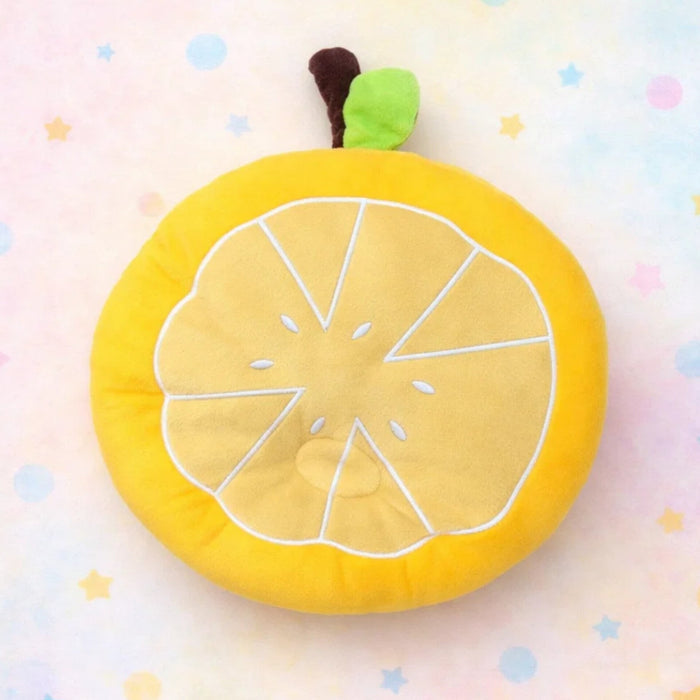 Plush Pillow - Yellow - Lime