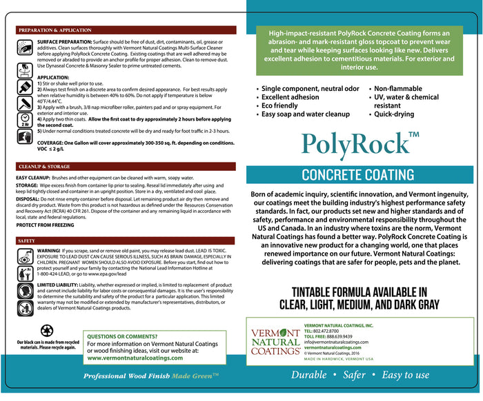 PolyRock® Concrete Coating