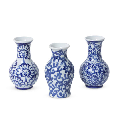 Porcelain Vine Petite Vase