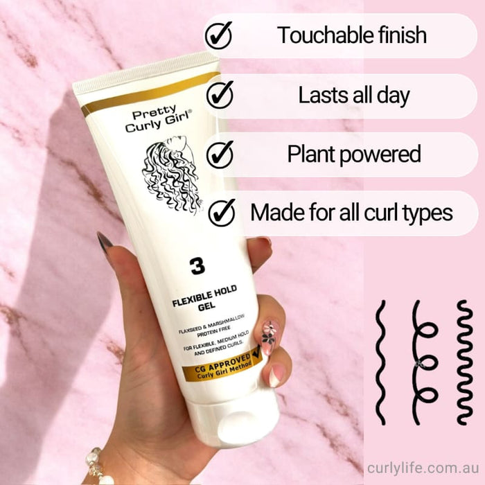 Pretty Curly Girl Flexible Hold Gel