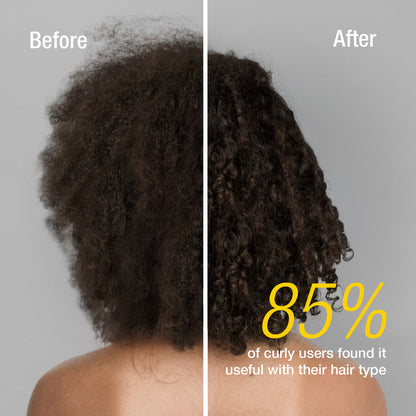 Before and after detangling
