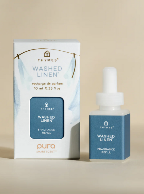 Pura Refill Thymes Scents in Washed Linen at Wrapsody
