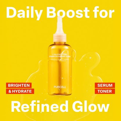 Purcell L - Glutathione Vitamin Boosting Toner 150ml تونر بورسيل إل - جلوتاثيون المعزز بالفيتامينات - Princess Cosmetics Qatar