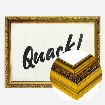 21x30cm | 8¼ x 11¾in / Gold Ornate Frame