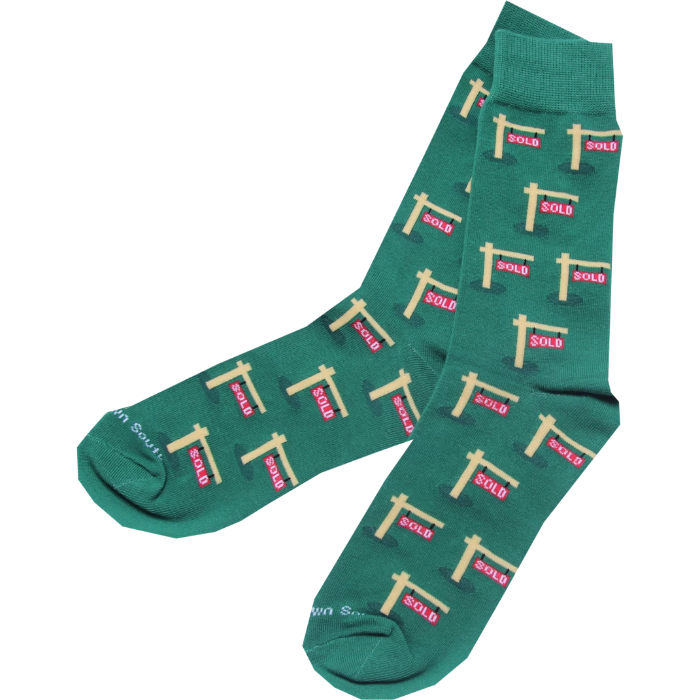 Realtor “Sold” Socks