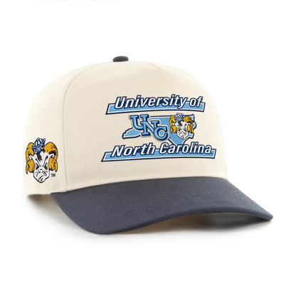Retro Logos UNC Adjustable Embroidered Hat by 47 Brand - Main View - 47 Brand