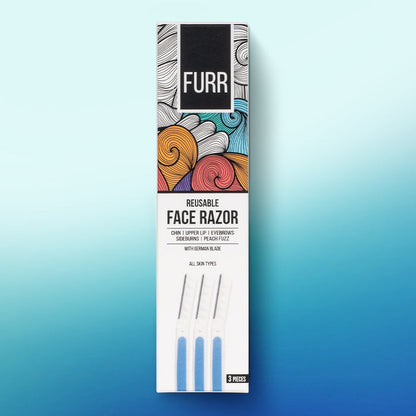 Furr Reusable Face Razor For Women (Pack of 3)