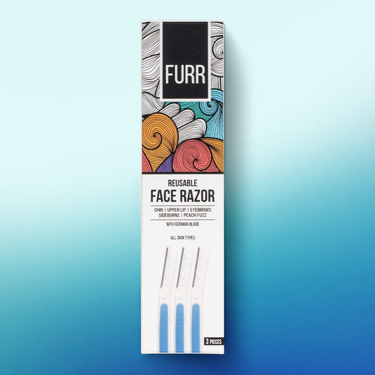 Furr Reusable Face Razor For Women (Pack of 3)