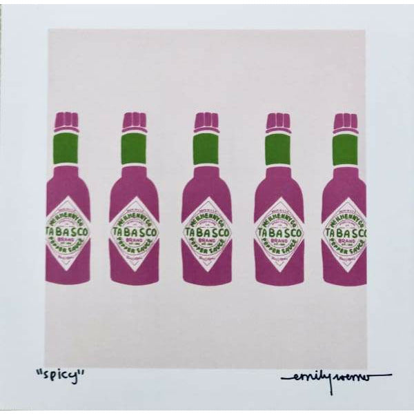 Emily Roemer Designs Prints - “Spicy”