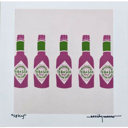 Emily Roemer Designs Prints - “Spicy”